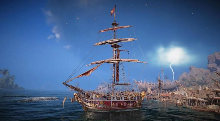 A Padewakang in Ubisoft's Skull and Bones game.